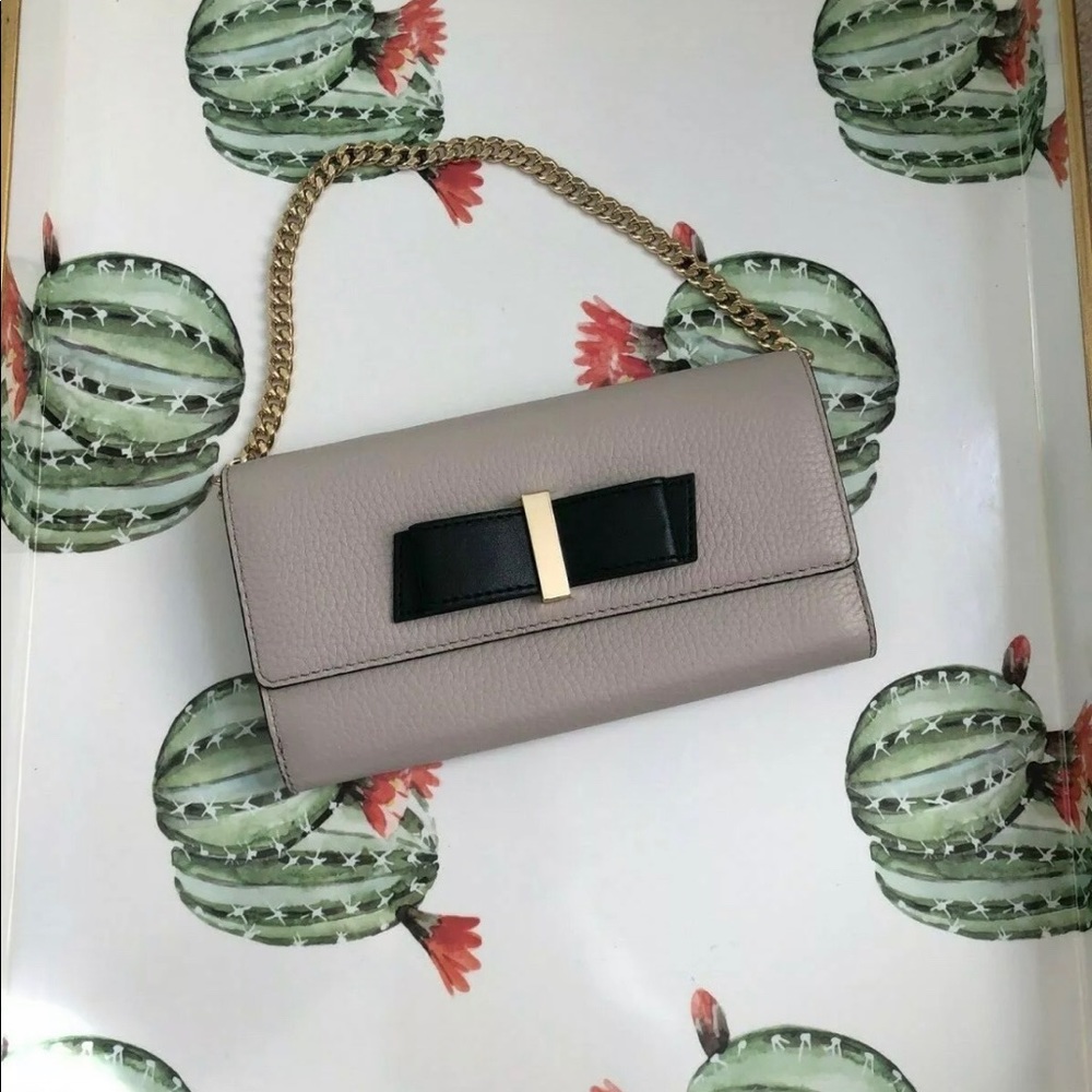 Kate Spade Parchment Drive Milou Long Chain Wallet